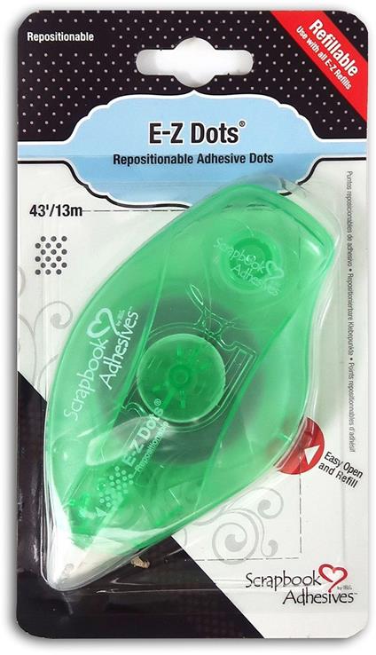 Dispenser ricaricabile E-Z DOTS Clear 13 m