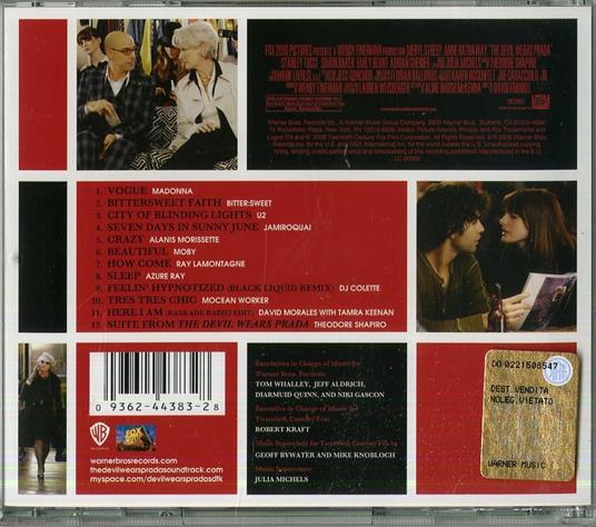 Il Diavolo Veste Prada (The Devil Wears Prada) (Colonna sonora) - CD | IBS