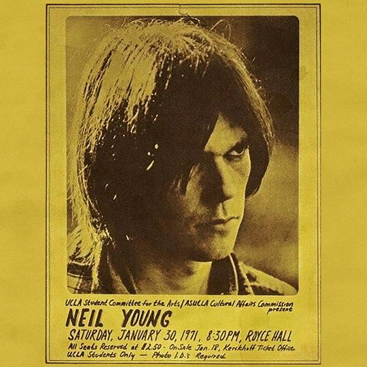 Royce Hall 1971 - CD Audio di Neil Young