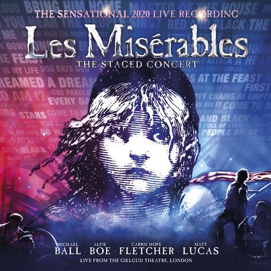 Les Misérables. The Staged Concert (The Sensational 2020 Live Recording) Live from the Gielgud Theatre, London (Colonna Sonora) - CD Audio