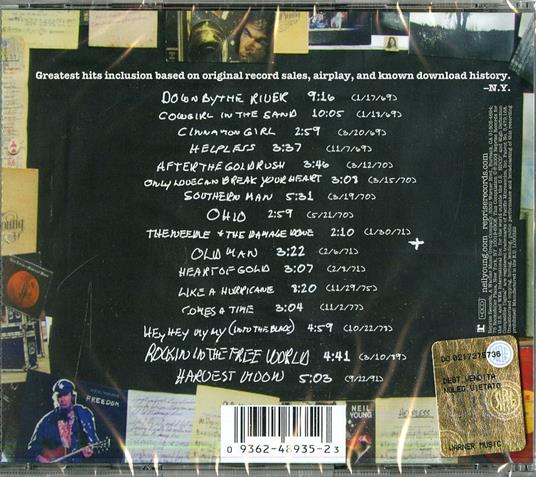 Greatest Hits - CD Audio di Neil Young - 2