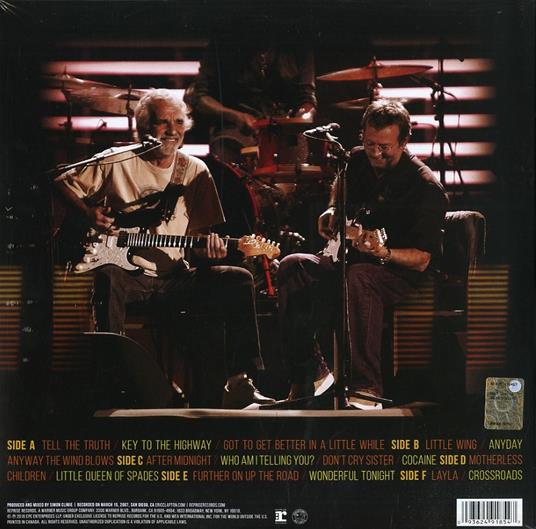 Live in San Diego (with Special Guest J.J. Cale) - Vinile LP di Eric Clapton - 2