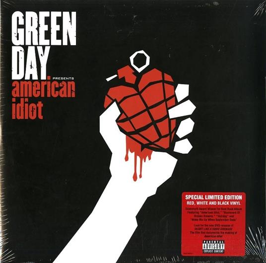 American Idiot (Coloured Vinyl - Limited Edition) - Vinile LP di Green Day