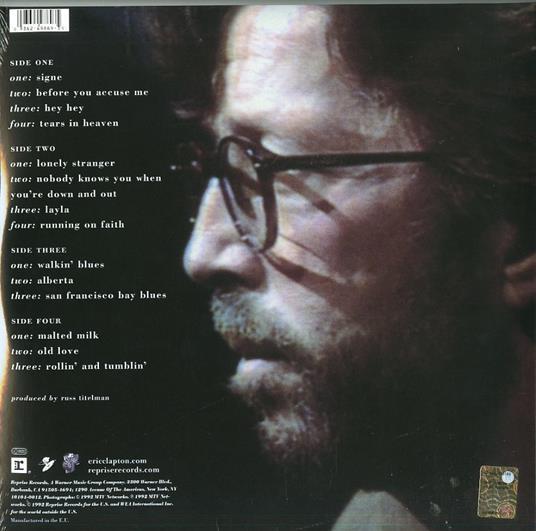 Unplugged (180 gr.) - Eric Clapton - Vinile