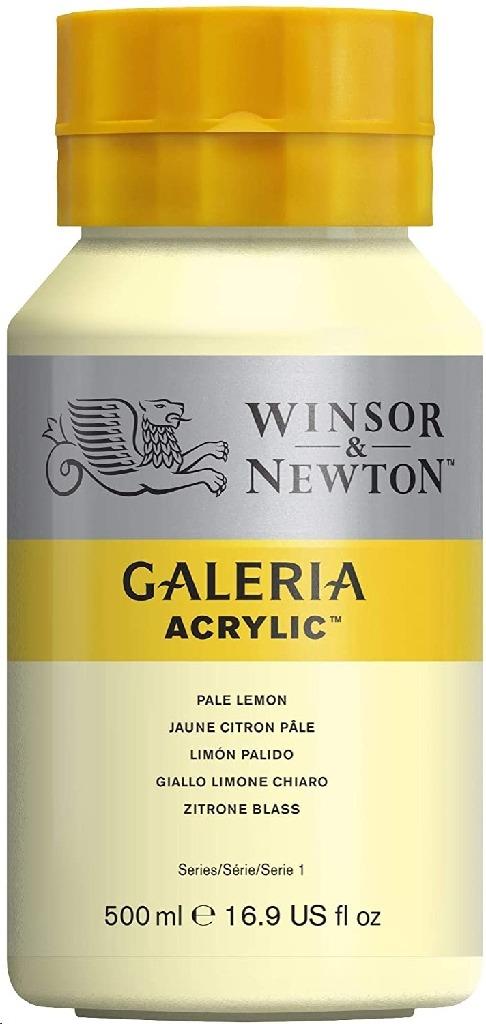 Acrilico Winsor & Newton Galeria 500ml -giallo Limone Chiaro
