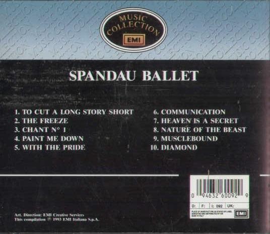 Music Collection - CD Audio di Spandau Ballet - 2
