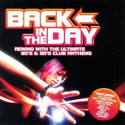 Back In The Day - CD Audio