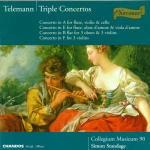 Telemann: Concerti Tripli - CD Audio di Georg Philipp Telemann,Collegium Musicum 90