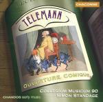 Overtures comiche - CD Audio di Georg Philipp Telemann