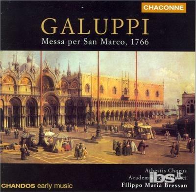 Messa per San Marco - CD Audio di Baldassarre Galuppi