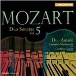 Sonate per violino vol.5 - CD Audio di Wolfgang Amadeus Mozart,Duo Amadè