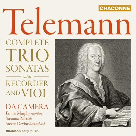 Sonate con flauto e viola complete - CD Audio di Georg Philipp Telemann