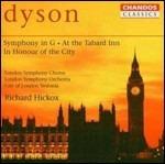 Sinfonia in Sol - At the Tabarn Inn - In Honour of the City - CD Audio di George Dyson