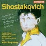 Sinfonia n.9 - Concerto per pianoforte n.1 - CD Audio di Dmitri Shostakovich,Russian State Symphony Orchestra,Valeri Polyansky