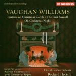 Fantasia On Christmas Carols - On Christmas Night - The First Novel - CD Audio di Ralph Vaughan Williams