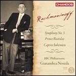 Sinfonia n.3 - Prince Rotislav - Caprice bohémien - CD Audio di Sergei Rachmaninov,BBC Philharmonic Orchestra,Gianandrea Noseda