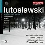 Musica orchestrale vol.4 - SuperAudio CD ibrido di Witold Lutoslawski,BBC Symphony Orchestra,Edward Gardner