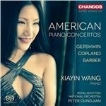 American Piano Concertos - SuperAudio CD ibrido di George Gershwin,Aaron Copland,Samuel Barber,Xiayin Wang