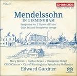 Mendelssohn in Birminghan vol.3 - SuperAudio CD ibrido di Felix Mendelssohn-Bartholdy,City of Birmingham Symphony Orchestra,Edward Gardner