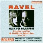 Musica per pianoforte a 4 mani - CD Audio di Maurice Ravel