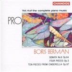 Musica per pianoforte vol.4 - CD Audio di Sergei Prokofiev,Boris Berman