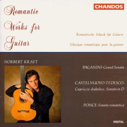 Musica romantica per chitarra - CD Audio di Niccolò Paganini