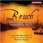 Concerto per violino n.3 - Sinfonia n.1 - CD Audio di Max Bruch