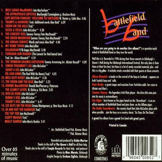 Across the Border - CD Audio di Battlefield Band - 2