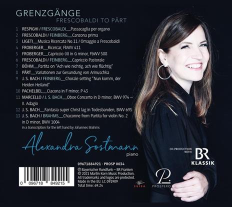 Grenzgange - CD Audio di Alexandra Sostmann - 2