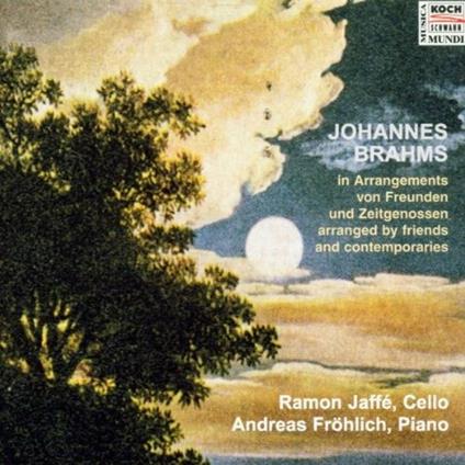 Sonata per violino e piano n.1 op 78 (arr.x cello) - CD Audio di Johannes Brahms