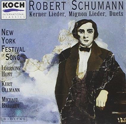 Lieder op 35 n.1 > n.12 on poems by J.Kerner - CD Audio di Robert Schumann