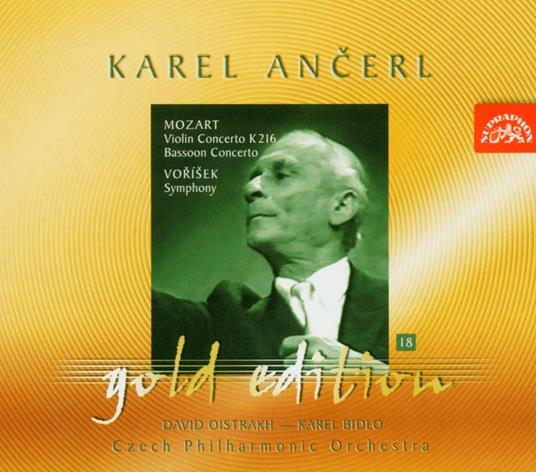 Ancerl Edition vol.18 - CD Audio di Karel Ancerl,David Oistrakh,Czech Philharmonic Orchestra