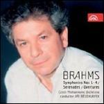 Sinfonie complete - Serenate - CD Audio di Johannes Brahms,Czech Philharmonic Orchestra,Jiri Belohlavek