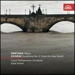 Sinfonia n.9 / La Moldava - CD Audio di Antonin Dvorak,Bedrich Smetana,Karel Ancerl,Czech Philharmonic Orchestra