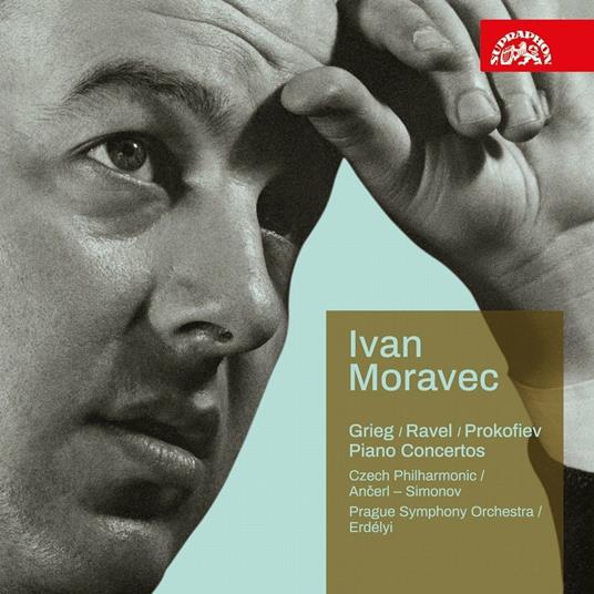 Concerti per pianoforte - CD Audio di Edvard Grieg,Sergei Prokofiev,Maurice Ravel,Czech Philharmonic Orchestra,Ivan Moravec