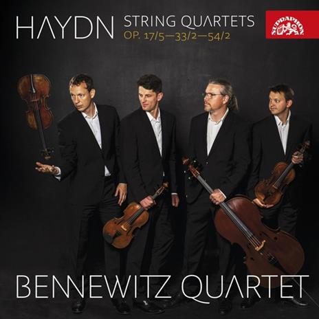 Haydn String Quartets Op, 17, 33 & 54 - CD Audio di Bennewitz Quartet