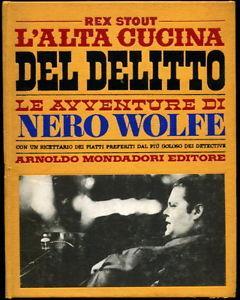 L' alta cucina del delitto - Rex Stout - copertina