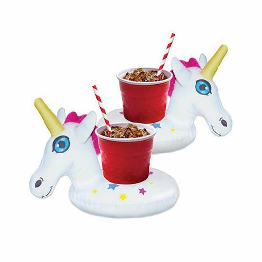 Beverage Boat Unicorn Star Pack 2 Pz. Big Mouth (Bmdf-Un)