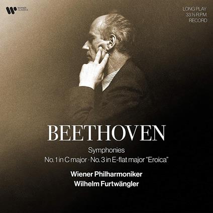 Sinfonie n.1, n.3 - Vinile LP di Ludwig van Beethoven,Wilhelm Furtwängler,Wiener Philharmoniker