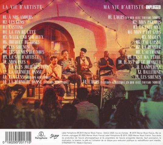 Ma Vie D'Artiste - CD Audio di Christophe Mae - 2