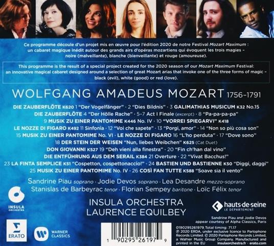 Magic Mozart - CD Audio di Wolfgang Amadeus Mozart,Laurence Equilbey,Insula Orchestra - 2