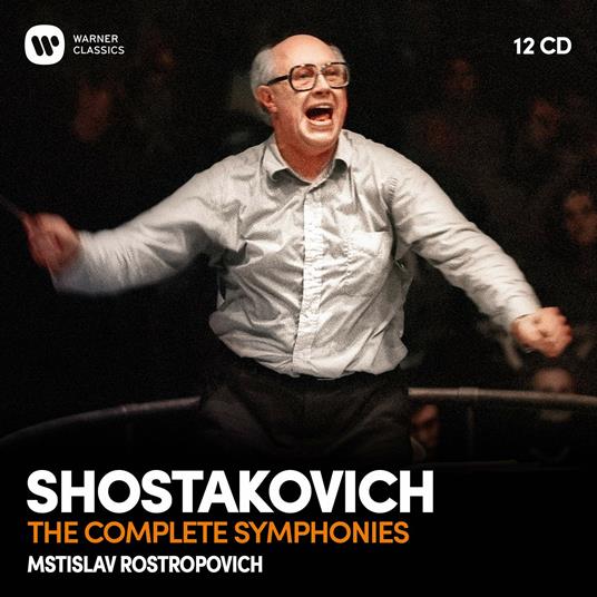 Sinfonie complete - CD Audio di Dmitri Shostakovich,Mstislav Rostropovich