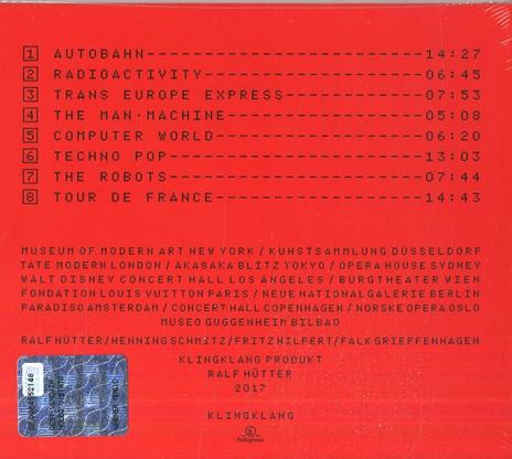 12345678 3-D - CD Audio di Kraftwerk - 2