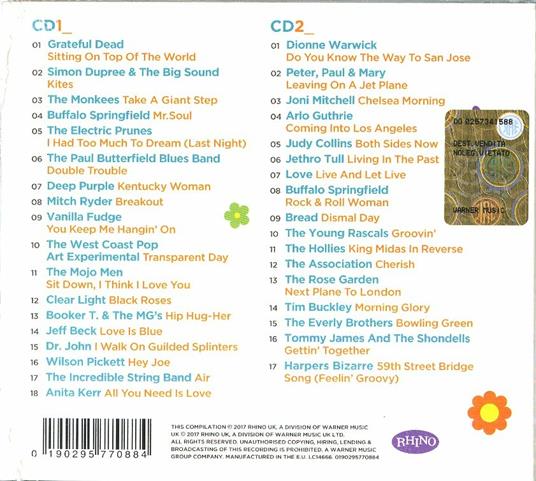 Summer of Love. The Ultimate Sixties Summer Anthems - CD Audio - 2