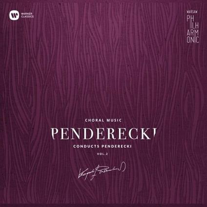 Penderecki dirige Penderecki vol.2 - CD Audio di Krzysztof Penderecki,Orchestra Filarmonica Nazionale di Varsavia