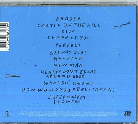 ÷ Divide - CD Audio di Ed Sheeran - 2