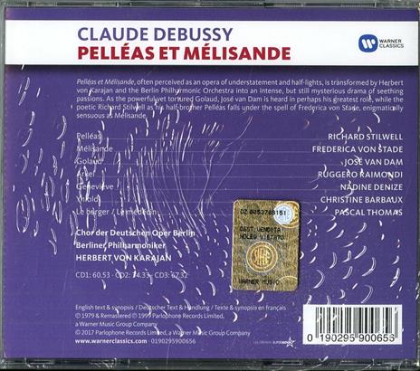 Pelléas et Mélisande - CD Audio di Claude Debussy,Herbert Von Karajan,Charles Dutoit,Orchestra Sinfonica di Montreal - 2