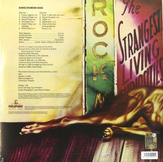 Diamond Dogs - Vinile LP di David Bowie - 2