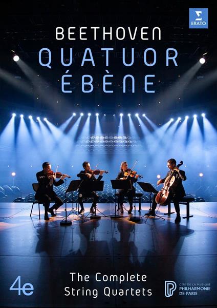 The Complete String Quartets (6 DVD Box Set) - DVD di Ludwig van Beethoven,Quatuor Ebène
