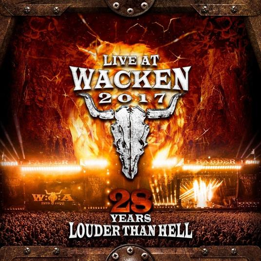 Live at Wacken 2017. 28 Years Louder Than Hell (Box Set Digipack) - CD Audio + DVD